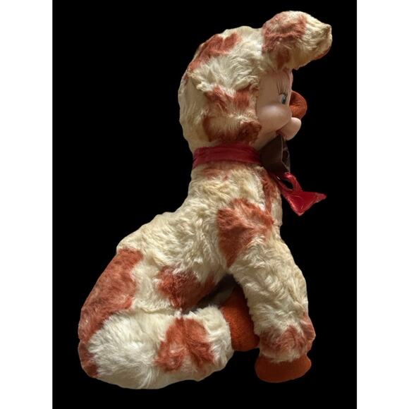 Vtg Rushton Star Creation Daisy Belle Rubber Face Cow Plush Toy 50s No Sound - Picture 5 of 10